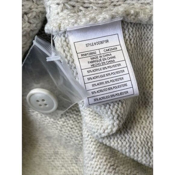Steve Madden Knit button Cardigan MEDIUM (899) - Picture 3 of 10